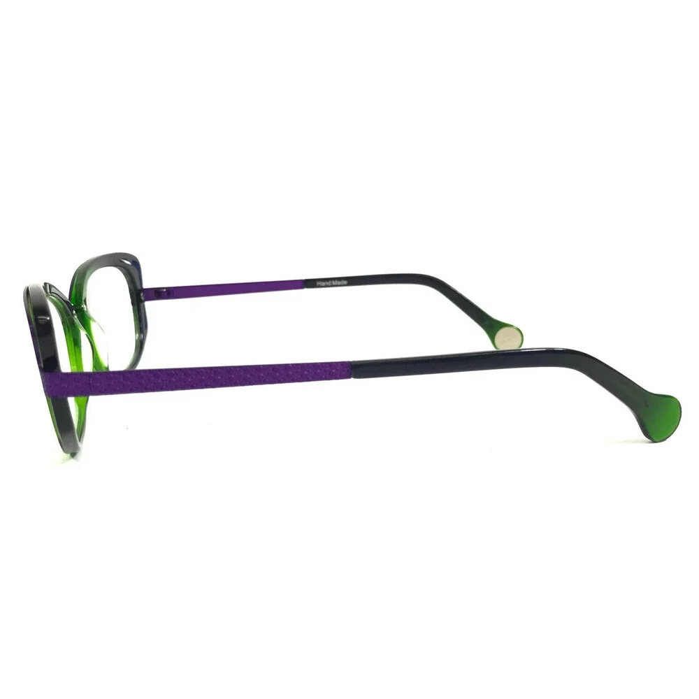 BOZ Eyeglasses Frames CLARA 4070 Clear Green Matte Purple Fade 52-17-140